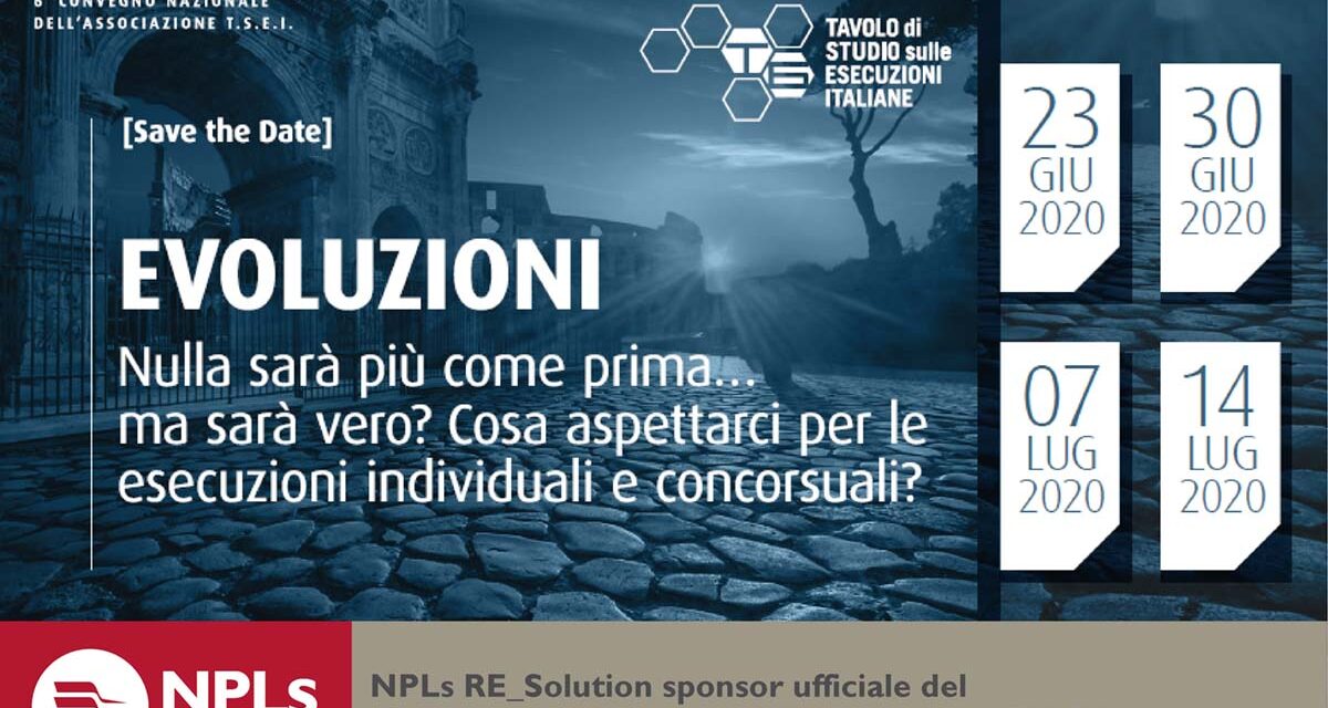 NPLsRE sponsor Convegno T.S.E.I.